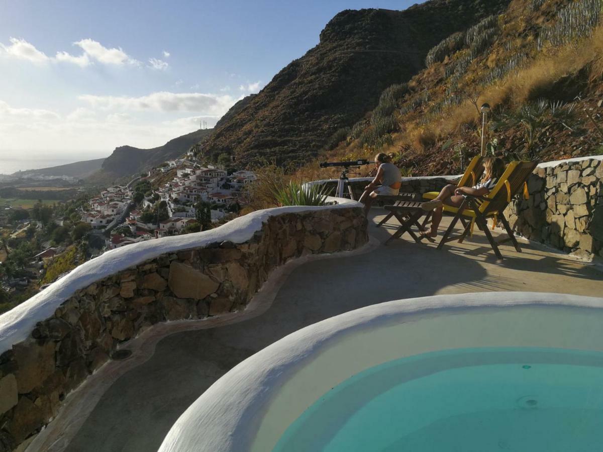 Vilna House With Private Pool, Jacuzzi And Garden -Optional Pool And Jacuzzi Heating Villa Agaete  Exterior photo